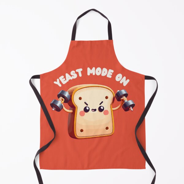 Item preview, Yeast Mode On - Gym Toast Bread designed and sold by FlamingoVibes.