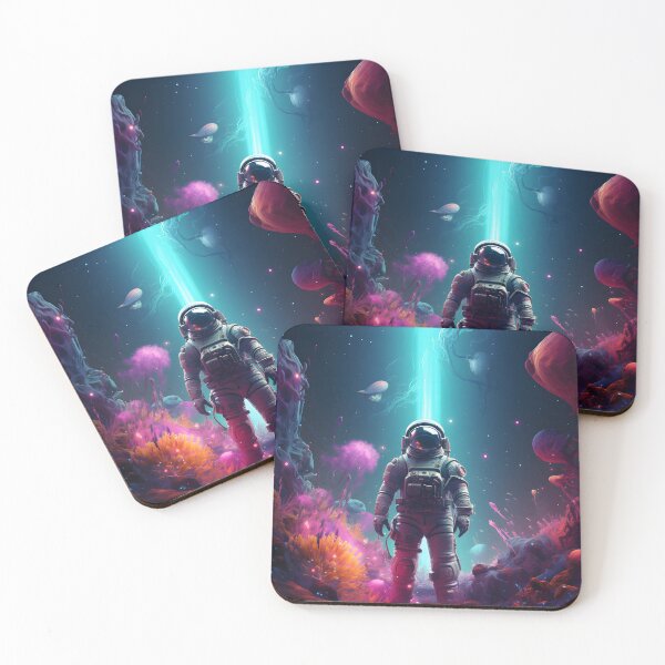 Item preview, Astral Wanderer: Neon Odyssey designed and sold by dogwoofwoof.