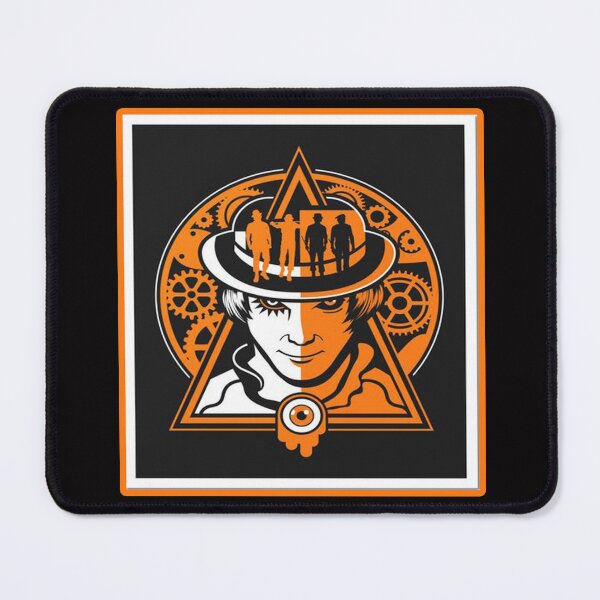 Item preview, clockwork orange fan art illustration designed and sold by Ratatatts.