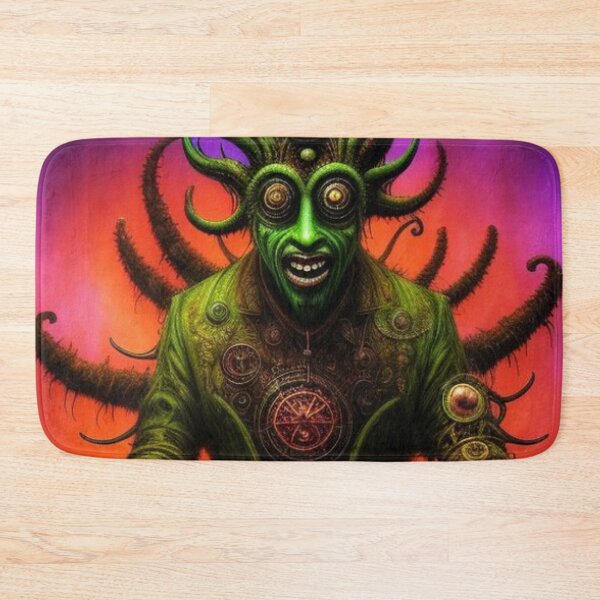 Item preview, Dark Trippy Creepy Steampunk Art Medusa designed and sold by TheDarkWardrobe.