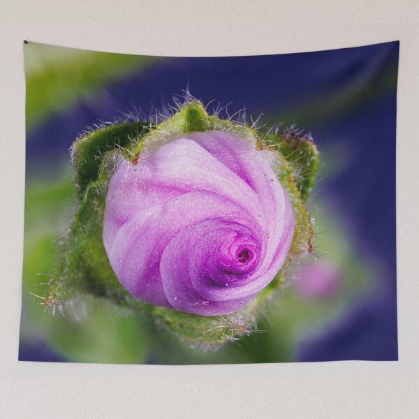 Item preview, A flower of malva sylvestris designed and sold by Giuseppe Cammino.