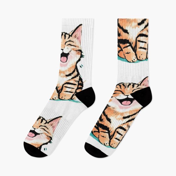 Item preview, CUTE CAT laughing designed and sold by 123JUST4U.