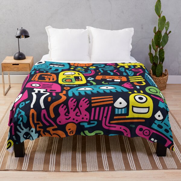 Item preview, Monsters - Colorful Doodle Art designed and sold by ColorConsole.