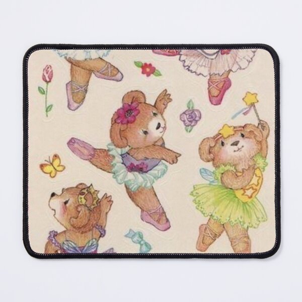 Item preview, coquette ballerina bears designed and sold by FilmKitty.