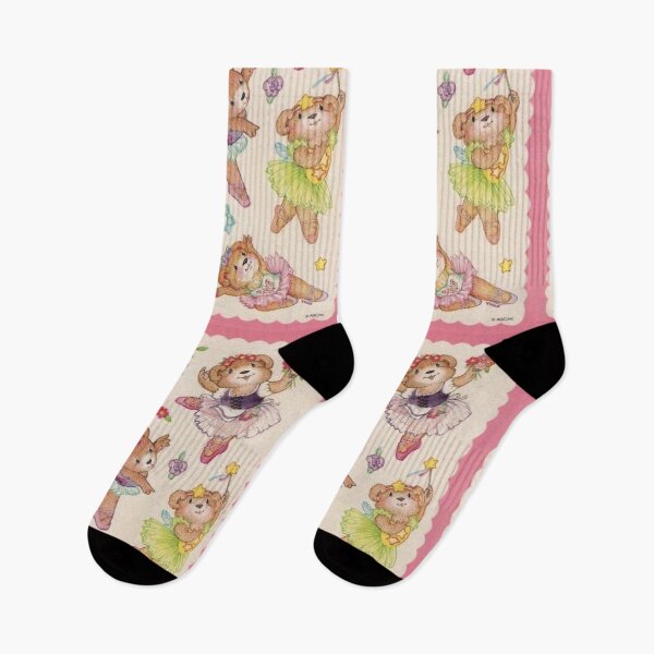 Item preview, coquette ballerina bears designed and sold by FilmKitty.