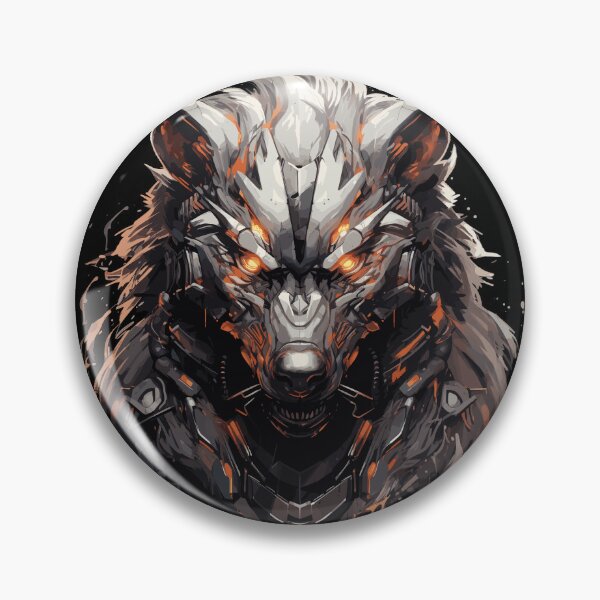 Artikelvorschau, Cyborg Wolf Mecha stil entworfen und verkauft von EternalDelight1.