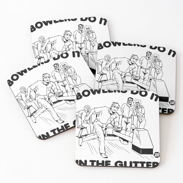 Item preview, BOWLERS DO IT IN GUTTER designed and sold by TODD GOLDMAN.