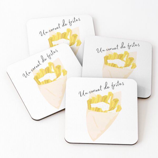 Item preview, A cone of Belgian fries designed and sold by PausePapote.