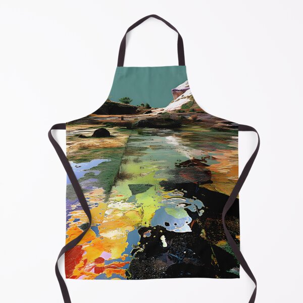 Item preview, Chromatic Terrain: Abstract Earth Symphony designed and sold by dogwoofwoof.