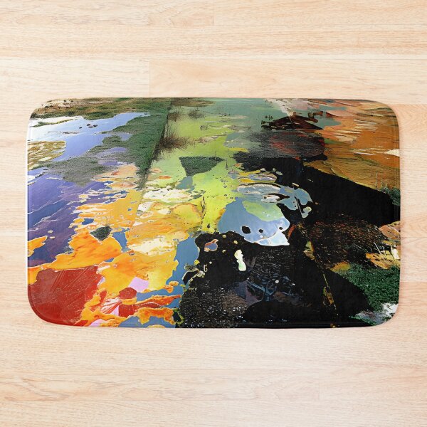 Item preview, Chromatic Terrain: Abstract Earth Symphony designed and sold by dogwoofwoof.