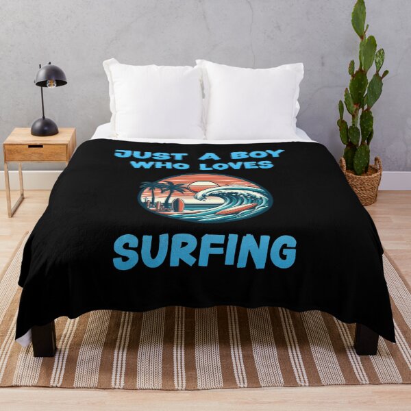 Artikelvorschau, Nur ein Junge, der das Surfen liebt entworfen und verkauft von HeadTurningArt.
