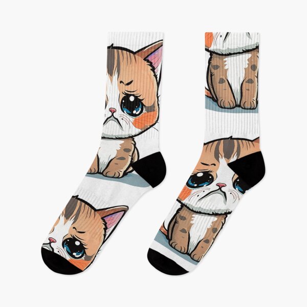 Item preview, CUTE CAT crying designed and sold by 123JUST4U.