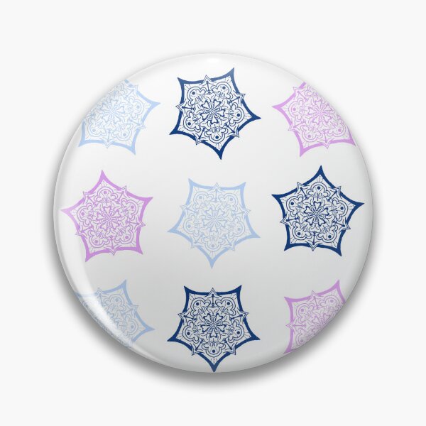 Item preview,  Snowflake pattern 2 - triple colour designed and sold by TheBrambleBox.