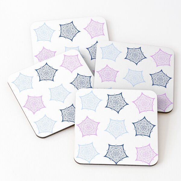 Item preview,  Snowflake pattern 2 - triple colour designed and sold by TheBrambleBox.