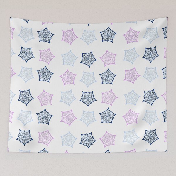 Item preview,  Snowflake pattern 2 - triple colour designed and sold by TheBrambleBox.