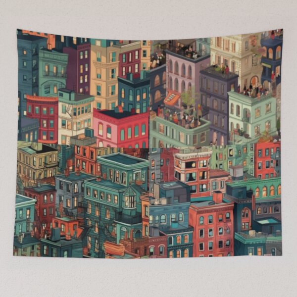 Item preview, Soho New York designed and sold by Myra365Art.