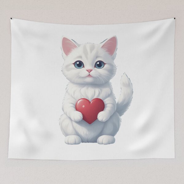 Item preview, valentine cat designed and sold by jkrphoto.