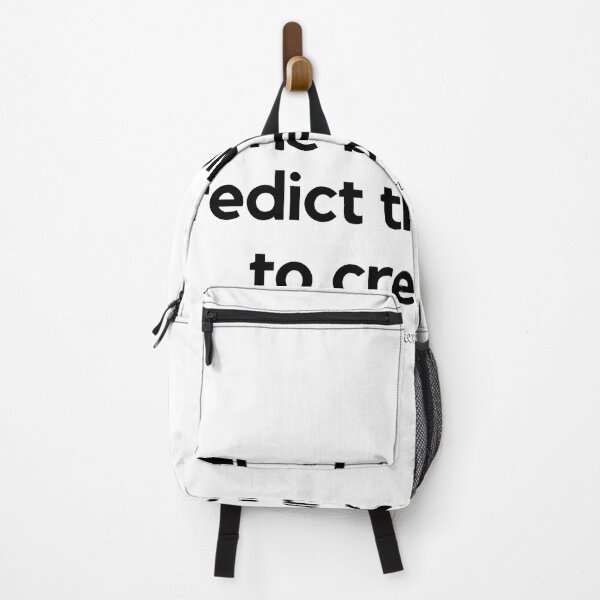 Item preview, "The best way to predict the future is to create it." - Peter Drucker Motivational Quote designed and sold by Bananobanini.