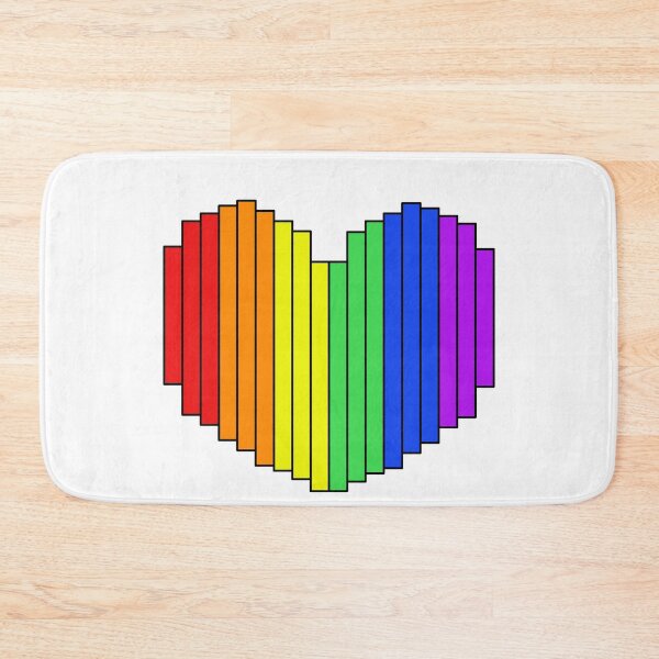 Item preview, rainbow heart designed and sold by OverNickles194.