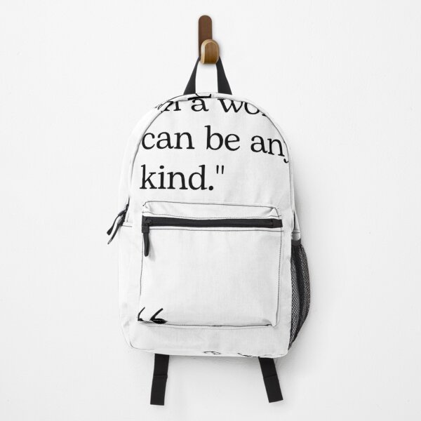 Item preview, "In a world where you can be anything, be kind." Motivational Quote designed and sold by Bananobanini.