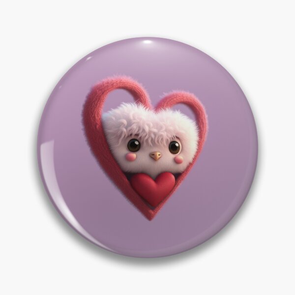 Item preview, Cute Fuzzy Heart  designed and sold by Digiheart.