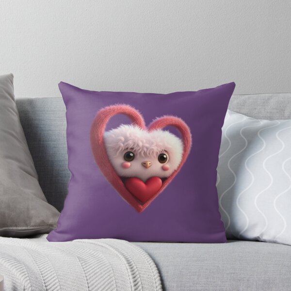 Item preview, Cute Fuzzy Heart  designed and sold by Digiheart.