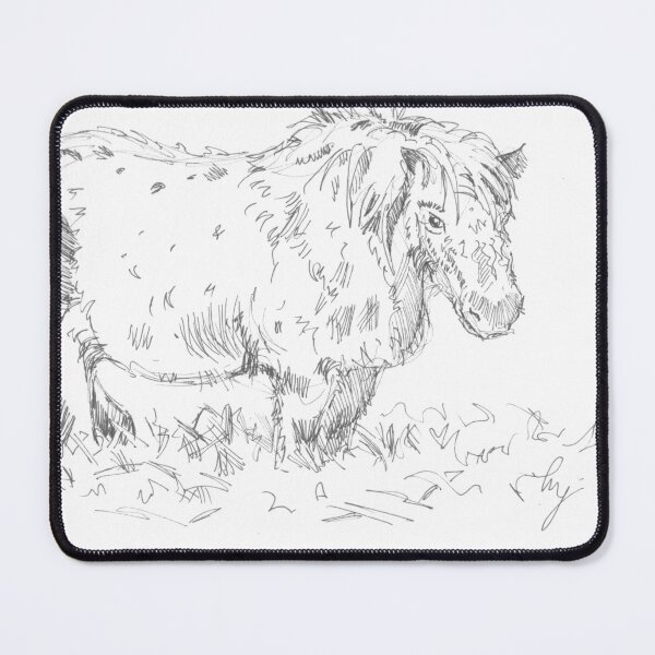 Item preview, Miniature Pony Ink Drawing designed and sold by MikeJory.