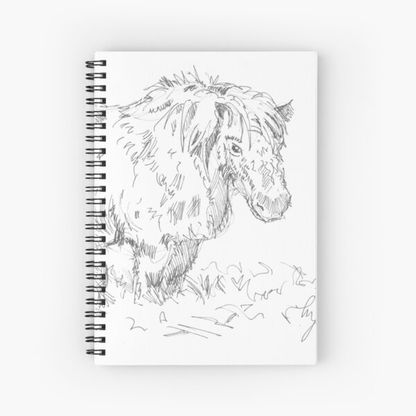 Aperçu de l'œuvre Dessin à l’encre de poney miniature créée et vendue par MikeJory.