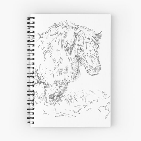 Item preview, Miniature Pony Ink Drawing designed and sold by MikeJory.