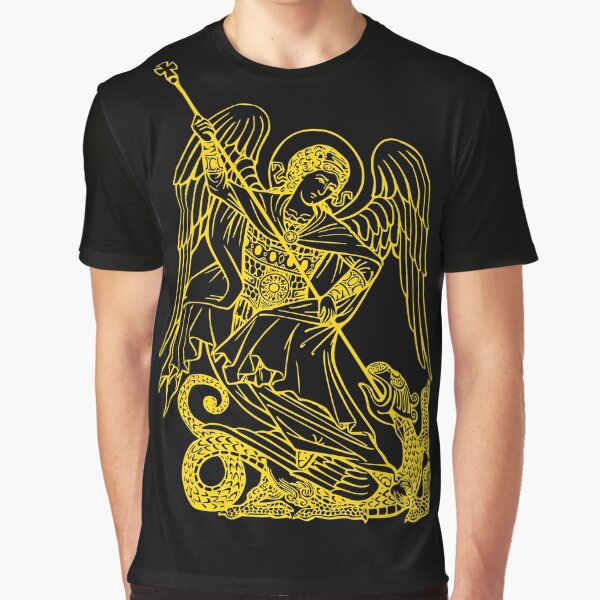Item preview, Saint Michael vanquishing the dragon designed and sold by lachataigne.