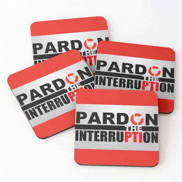 Item preview, Pardon The Interruption designed and sold by KraftCraftyArts.