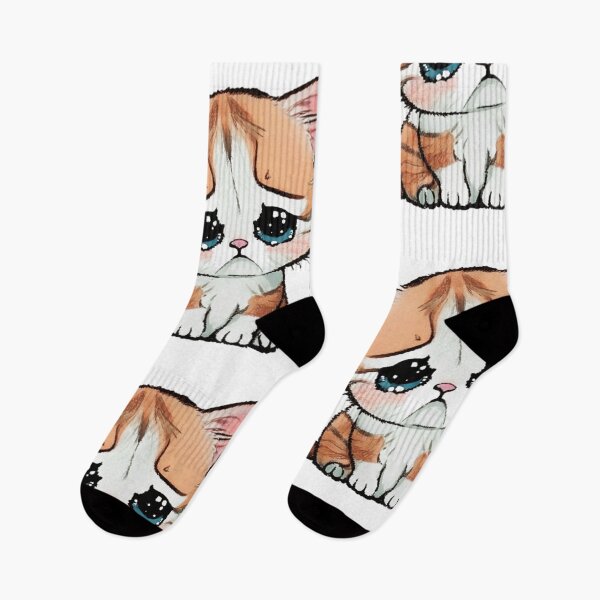 Item preview, CUTE CAT crying designed and sold by 123JUST4U.