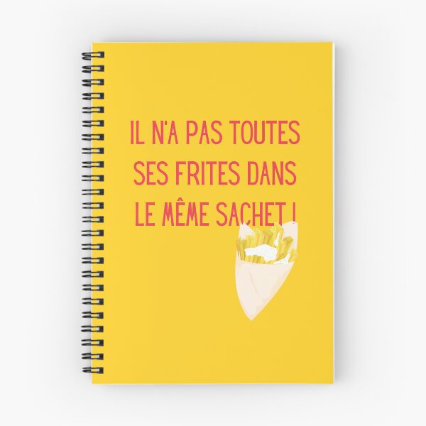 Item preview, He doesn't have all his fries in the same bag - Belgian humor designed and sold by PausePapote.