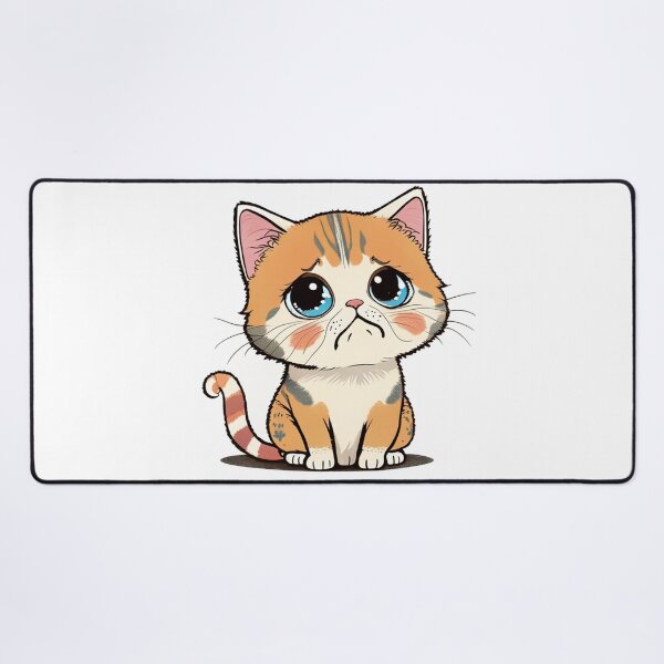 Item preview, CUTE CAT crying designed and sold by 123JUST4U.