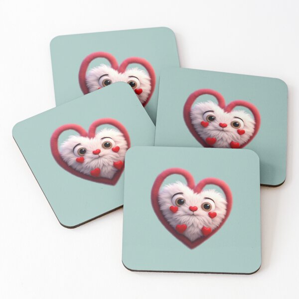 Item preview, Cute Fuzzy Heart  designed and sold by Digiheart.