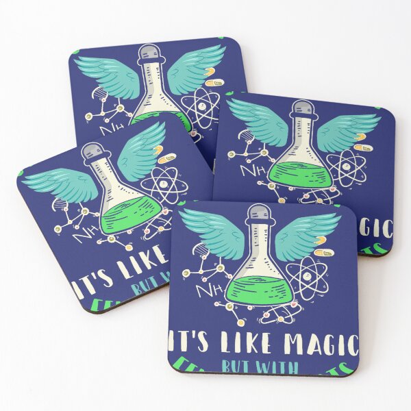 Item preview, Chemistry is like magic funny Chemist Chemical Reactions designed and sold by caloudiaminart.