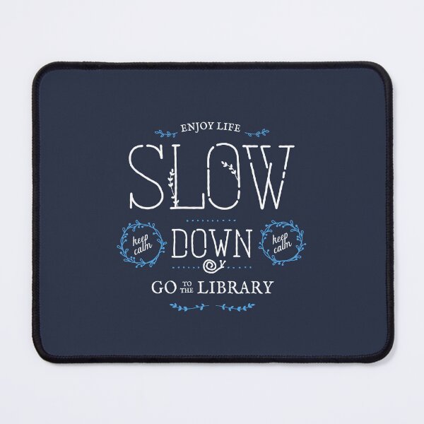 Item preview, Library Happy Slow Life designed and sold by Eurokollektiv.