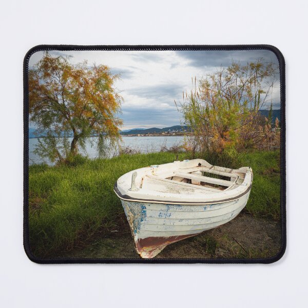 Item preview, Greek Fishing Boat Corfu Greece nickbrayimages designed and sold by nickbrayimages.