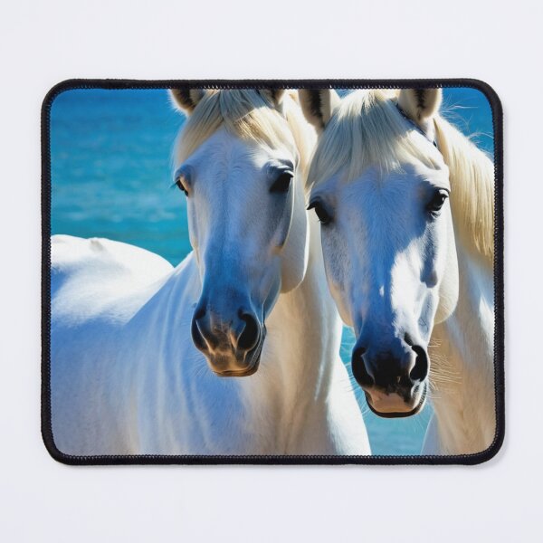 Item preview, Happy White Horses at the beach designed and sold by Sena KURUÇAY.