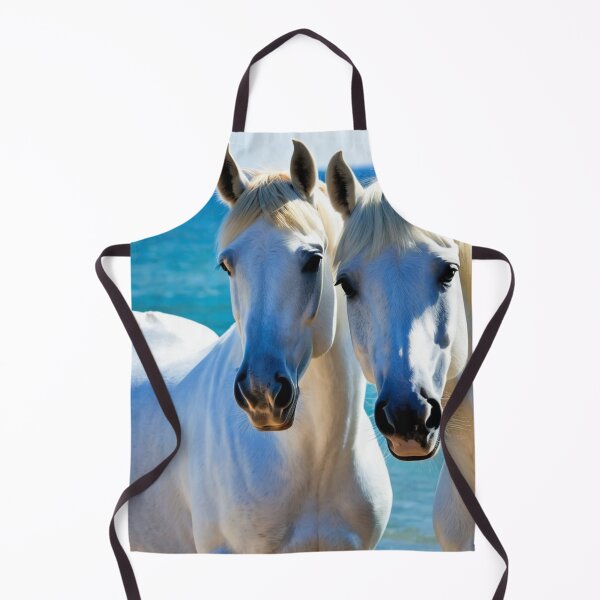 Item preview, Happy White Horses at the beach designed and sold by Sena KURUÇAY.