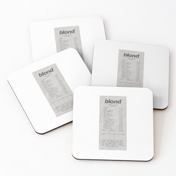 Item preview, Frank Ocean Blonde Album Receipt designed and sold by almacrump.