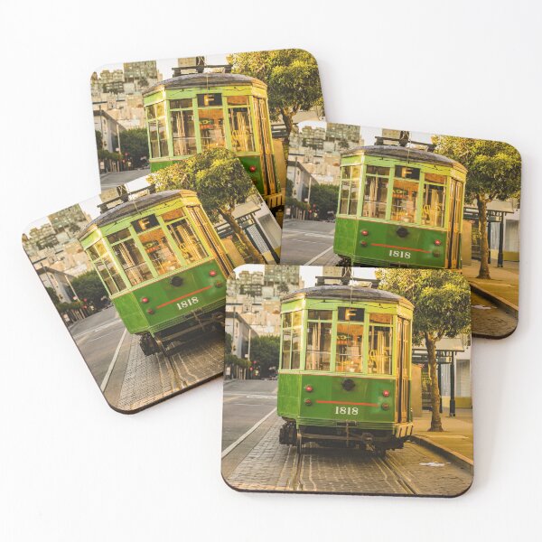 Item preview, Green Cable Car designed and sold by KensLensDesigns.