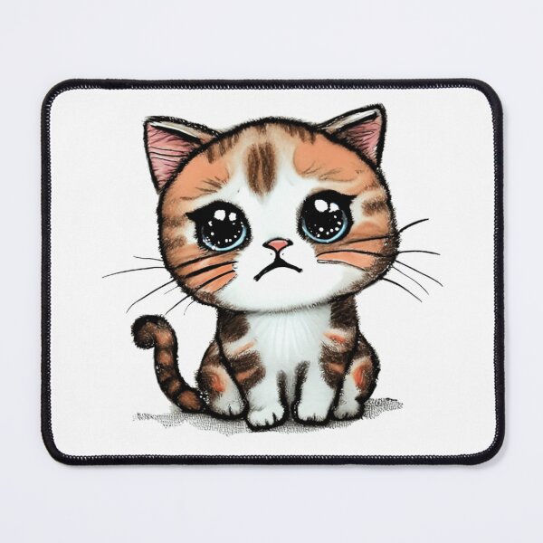 Item preview, CUTE CAT crying designed and sold by 123JUST4U.