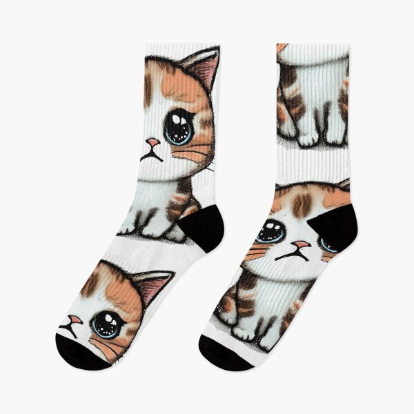 Item preview, CUTE CAT crying designed and sold by 123JUST4U.