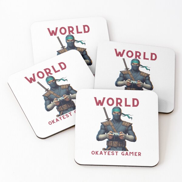 Item preview, World's Okayest Gamer - Gaming design for gamers designed and sold by GalaxyGraffiti.