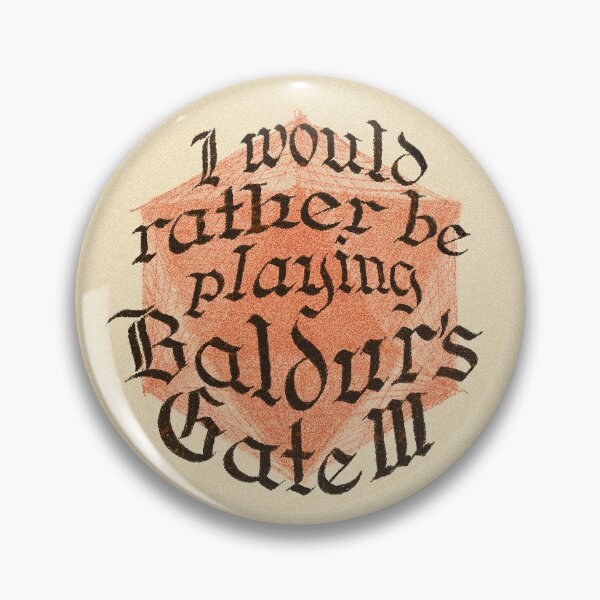 Item preview, I would rather be playing Baldur's Gate 3 designed and sold by t-pots.
