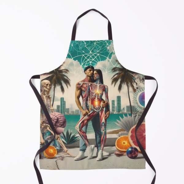 Artikelvorschau, Miami Dreams: Stilvolle Lovers Pop Surreal Artwork entworfen und verkauft von Mystikos Art.
