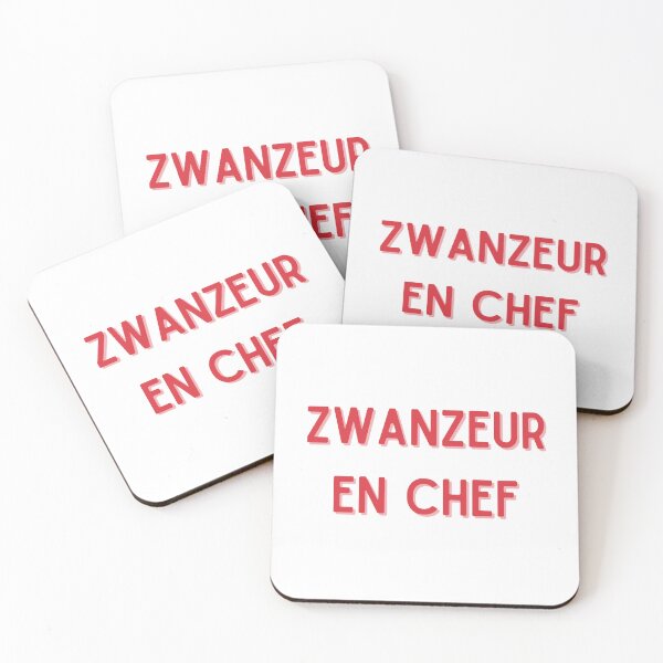 Item preview, Chief Zwanzeur - Belgian expression designed and sold by PausePapote.