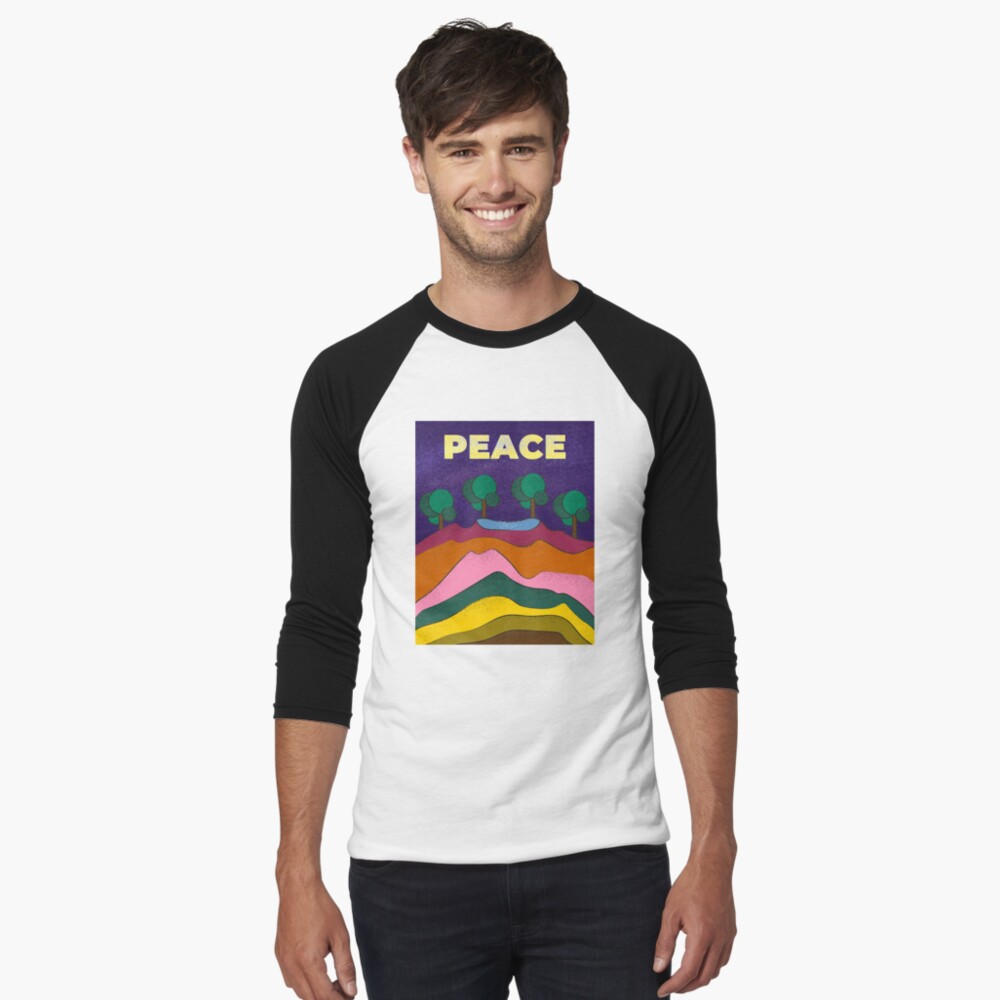 Item preview, Baseball ¾ Sleeve T-Shirt designed and sold by LumimangoArt.