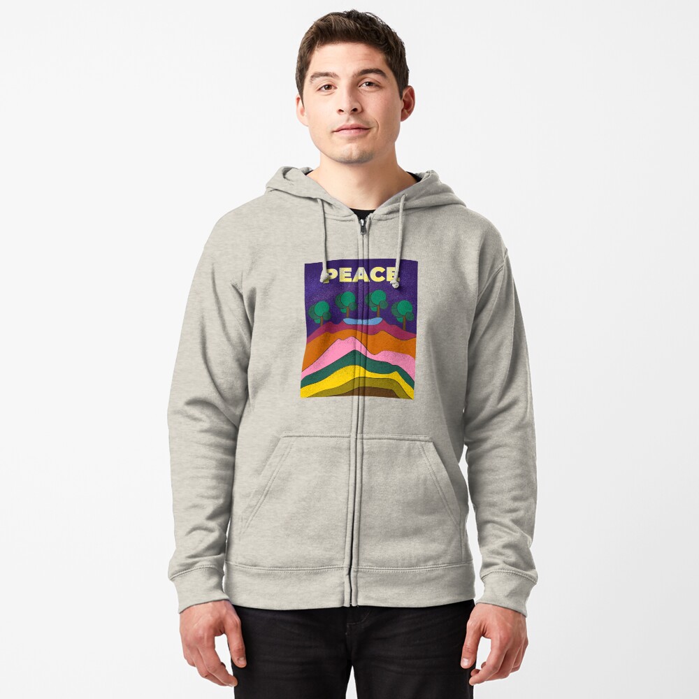 Item preview, Zipped Hoodie designed and sold by LumimangoArt.